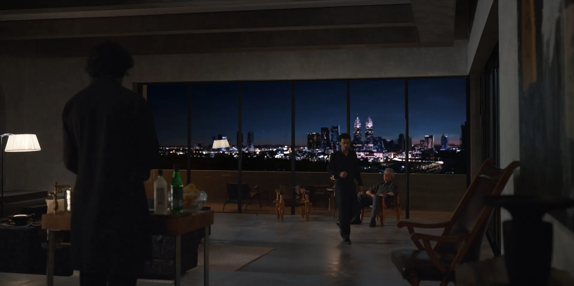 The view from the penthouse